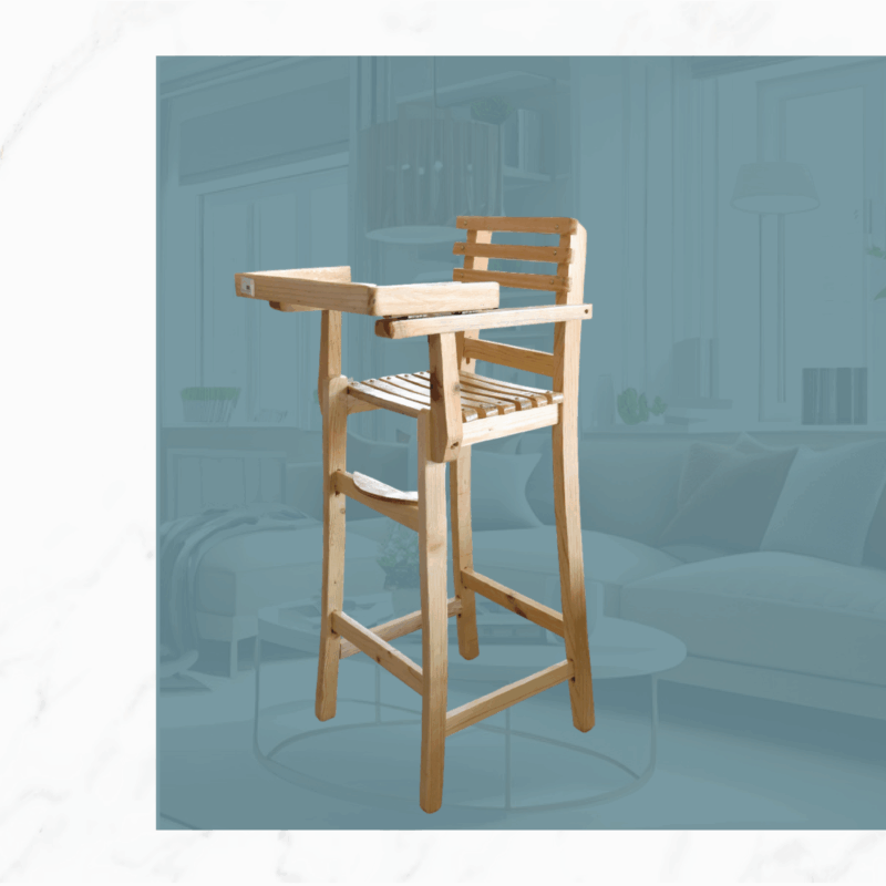 SILLA PERIQUERA MADERA PARA NIÑOS