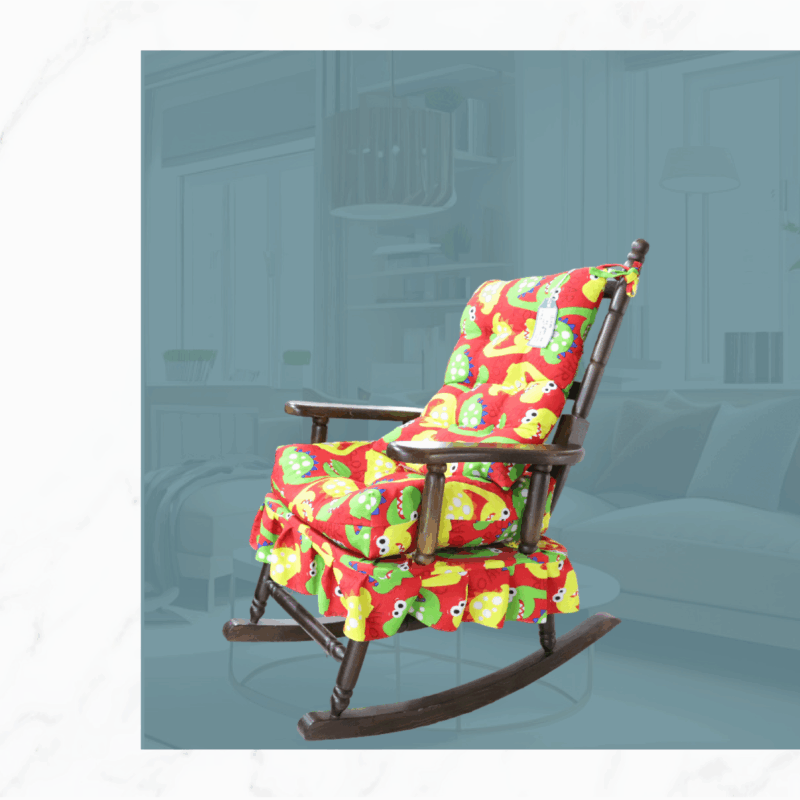 MECEDORA ACOLCHONADA ESTAMPADO