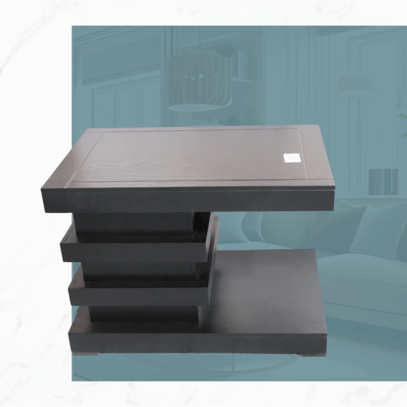 MESA DE CENTRO MODERNA OSCURA