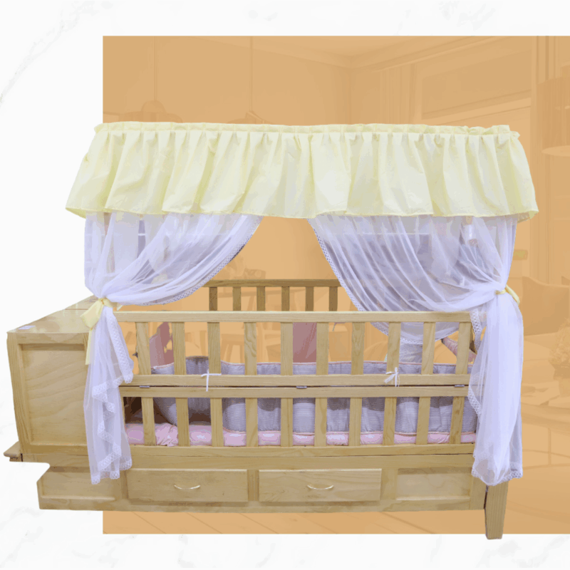 CUNA COLOR MADERA NATURAL CAJONERA