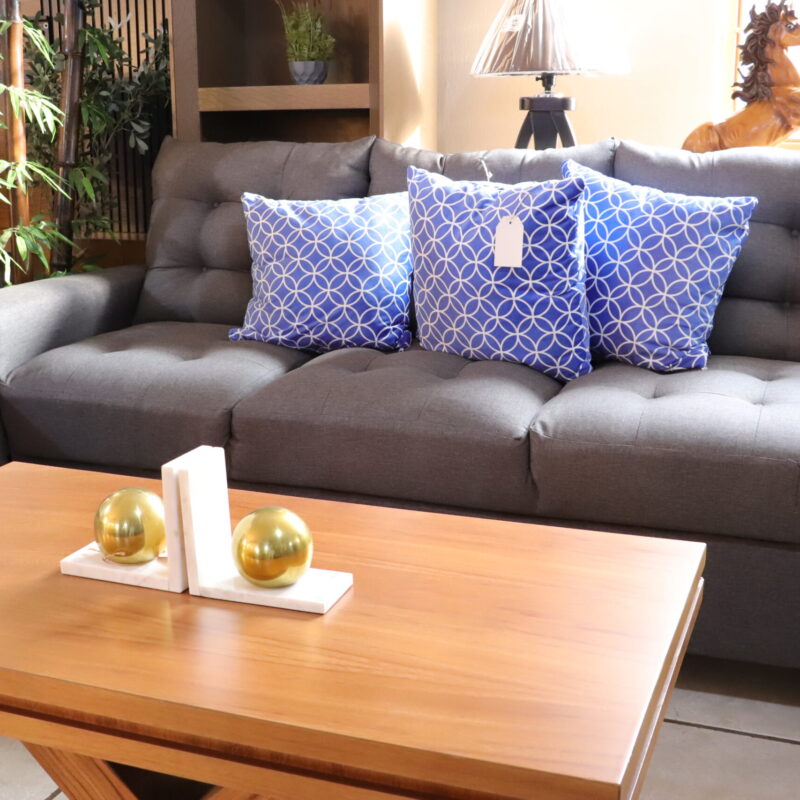 SILLON GRIS ACOLCHONADO