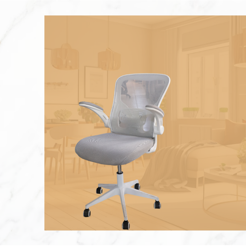 SILLA DE OFICINA GRIS