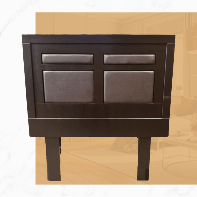 CABECERA INDIVIDUAL COLOR CHOCOLATE