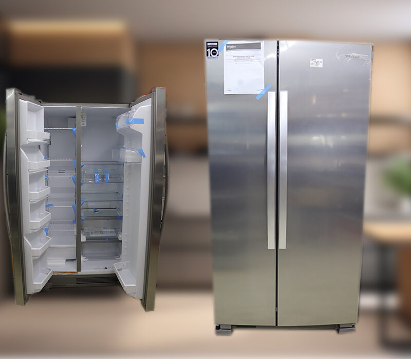 REFRIGERADOR DOS PUERTAS WHIRPOOL GRIS