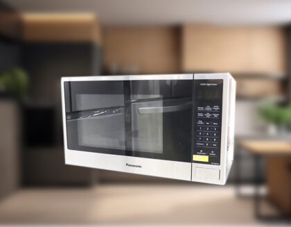HORNO DE MICROONDAS PANASONIC DIGITAL PLATA
