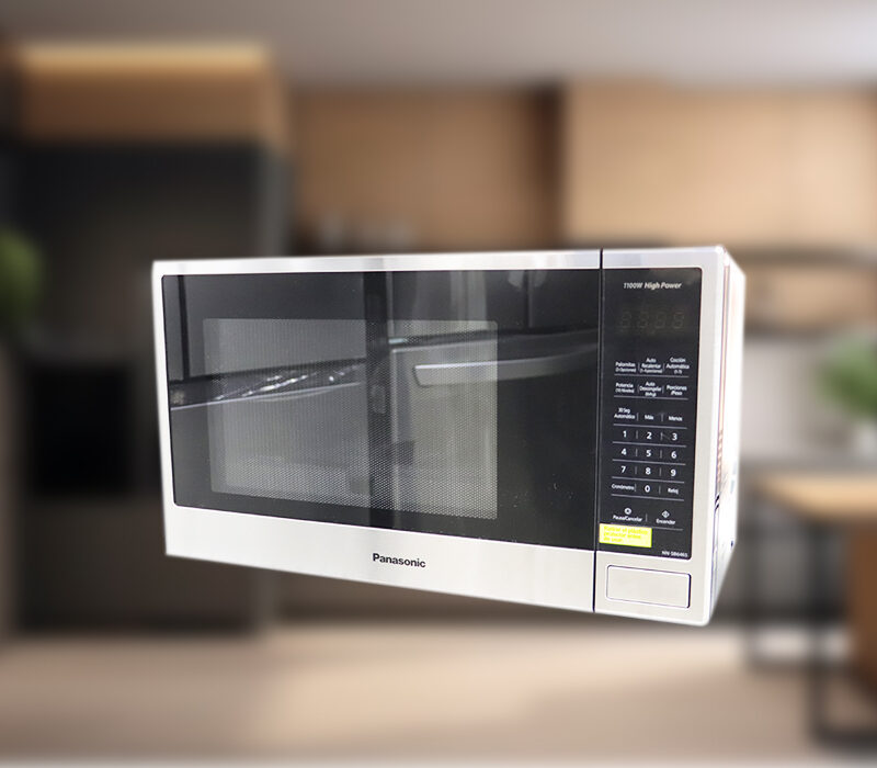 HORNO DE MICROONDAS PANASONIC DIGITAL PLATA
