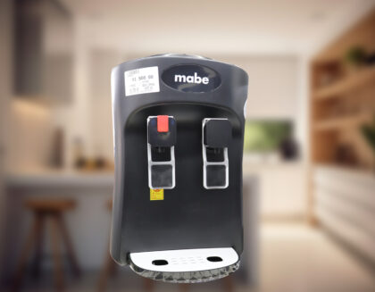 DESPACHADOR DE AGUA DE MESA CON DOS LLAVES MABE