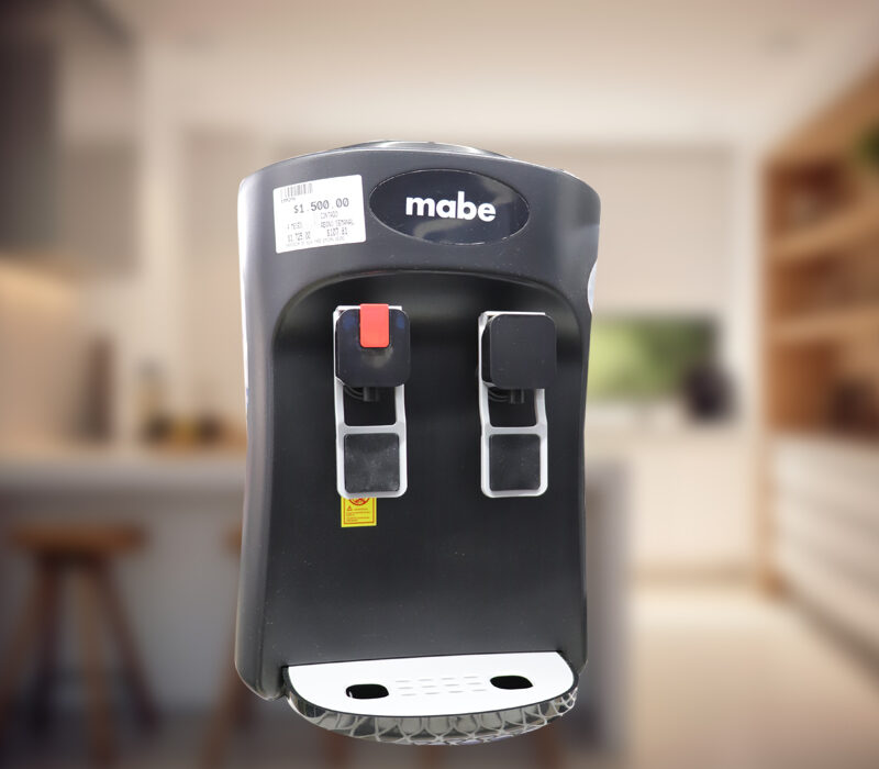 DESPACHADOR DE AGUA DE MESA CON DOS LLAVES MABE