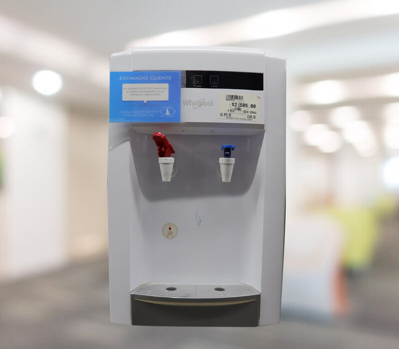 DESPACHADOR DE AGUA DE MESA WHIRPOOL BLANCO